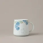 Cat & Blueberry Linglong Porcelain Mug