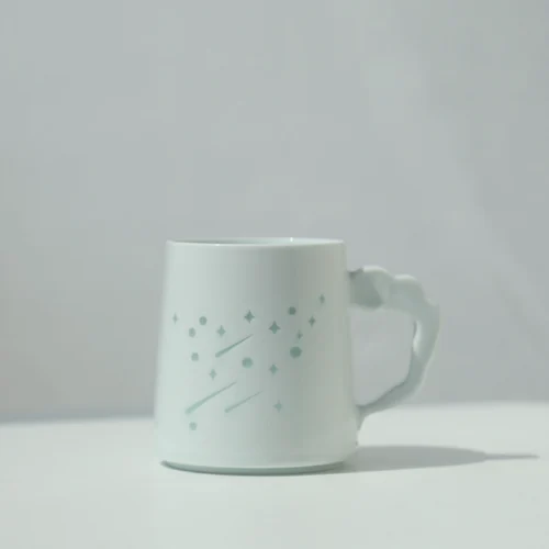 Wishing Star Linglong Porcelain Mug