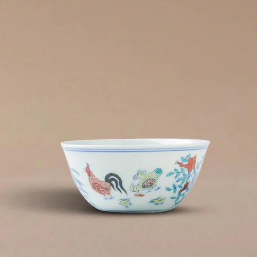 Replica Hand-Painted Chenghua Doucai Chicken Cup