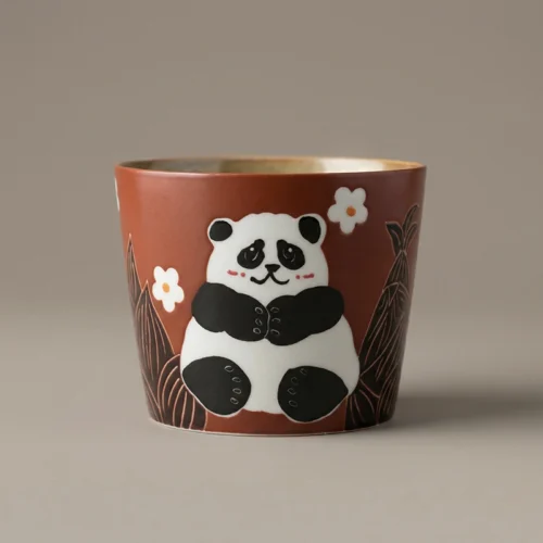 Jingdezhen Handmade Matte  Latte Art Cup