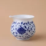 Hand-Painted Intertwining Lotus Tea Pitcher