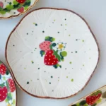 Hand-Painted Strawberry Series Tableware - Image 4