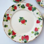 Hand-Painted Strawberry Series Tableware - Image 7