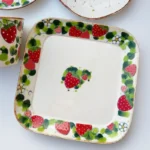 Hand-Painted Strawberry Series Tableware - Image 8