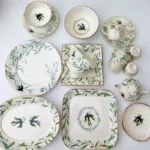 Jingdezhen Flying Swallow Hand-Painted Tableware