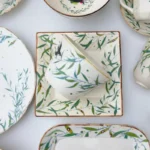 Underglaze Hand-Painted Flying Swallow Series Tableware - Image 2